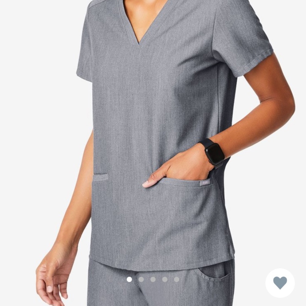 Figs Graphite Scrub Set Medium
